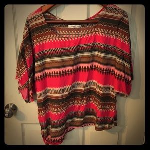 Women’s old navy size XL Aztec print w/ side tie